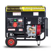 8KW 小型家用柴油发电机组5KW 6KW 10KW小功率单缸风冷发电机E18