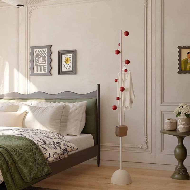 轻奢蘑菇底座衣帽落地RCY客厅架卧衣室家用约现简代网红亚克力挂