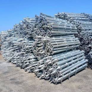光伏地桩螺栓地桩热镀锌灌注桩光伏支架基桩螺旋地钉