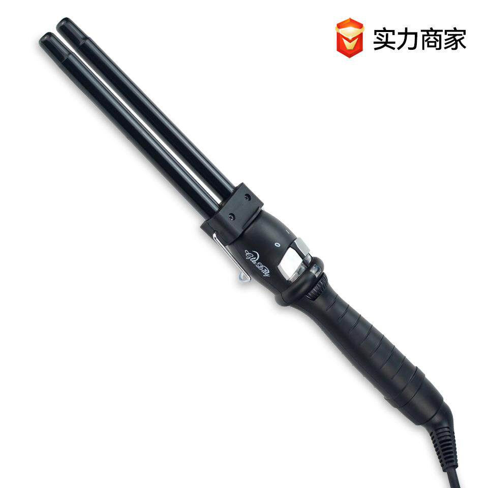 GLADAY双管卷发棒鸳鸯棒羊毛卷发器复古不伤发电卷棒小卷化妆师用