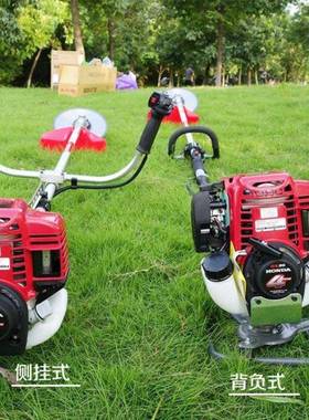 侧挂坪打草机丘式陵开荒汽AL-65671草油手持款草机果园小型松土除
