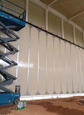 门飞机库门机库折厂房仓库保温电动平移工业大机折WIQ库叠门厂家