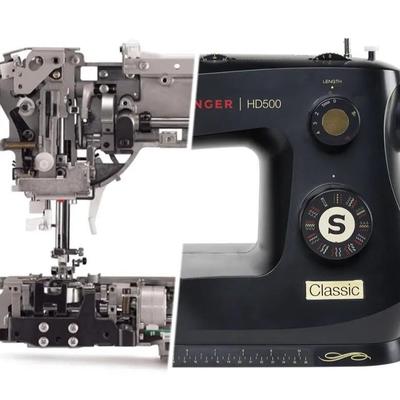 胜HD500家纫用多功能台HD500式家大功率小款型缝机新吃厚