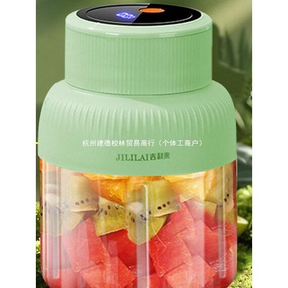 榨汁机榨汁桶德国全自动小型便携式家用电动迷你小型多功能38叶