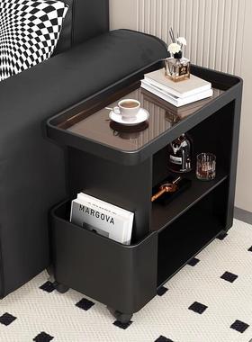 用创意客QVE厅动小推车铁艺现代移家沙发简约几置茶物架