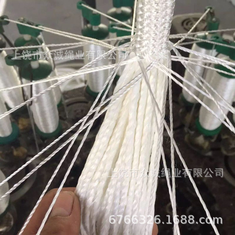 厂家直销加粗涤纶抗老化编织绳