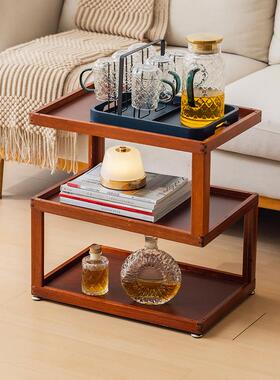 实木边台几发边柜边桌客40788茶厅家用桌沙置物架床头床边阳小茶