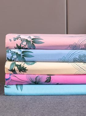 海上老纯式传统床单GIL全国民印花加厚老粗布棉亲肤斜纹被棉单单