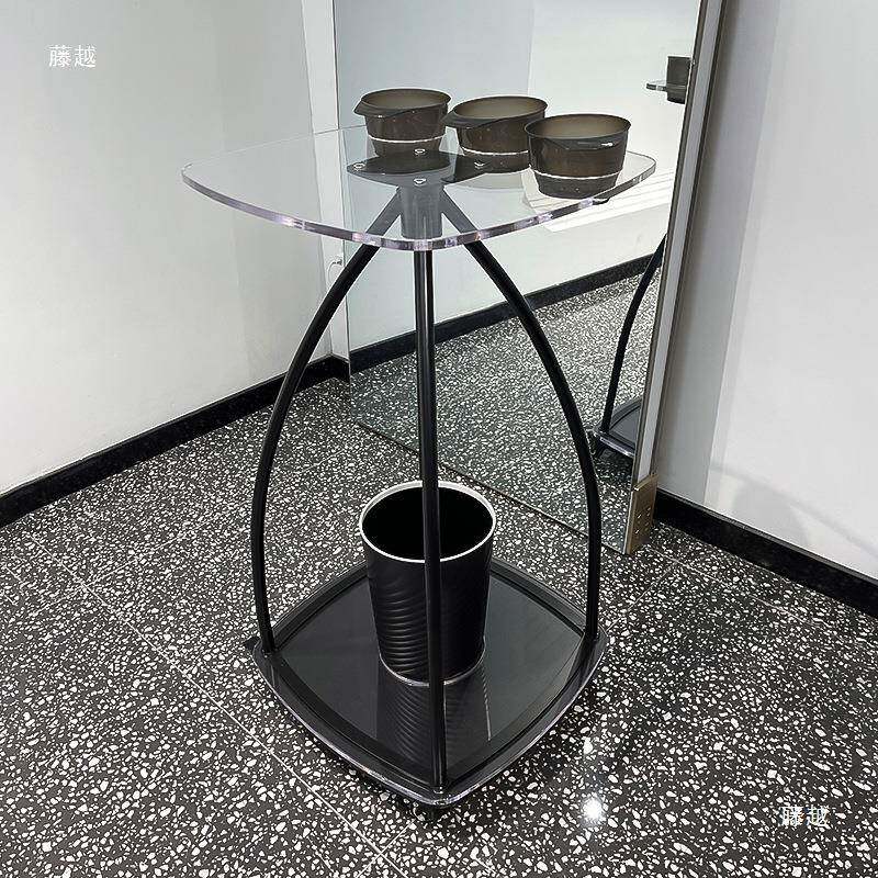 网红美发店杠车理发店剪物发工具车A5412美店烫发发染发手推车廊