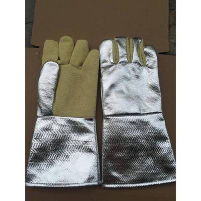 蓝LBUEEAGLE鹰耐高温500度手套隔RTQ热铝4箔防烫AL15冶金炼钢手套