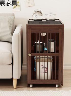 几茶水柜茶几泡发茶一体茶桌边柜烧水台可移动茶台80303边家用小