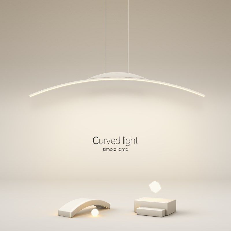 最光灯饰led吊灯简约现代餐厅灯创意客厅灯吧台饭厅灯书房卧室灯