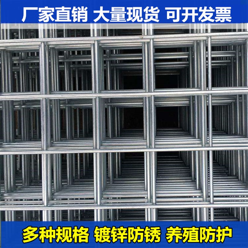 镀锌铁丝网网片防护网养殖网围栏防护网镀锌网片狗笼子网建筑网片