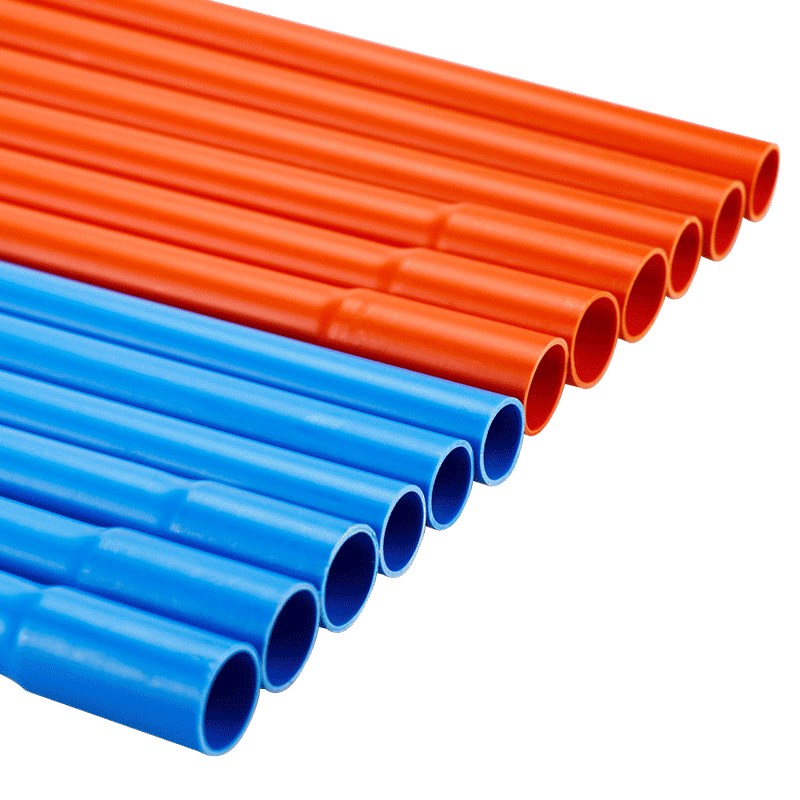 冠益管道餐PVC线管分20绝缘阻燃电工管穿线管1冷弯管件暗盒