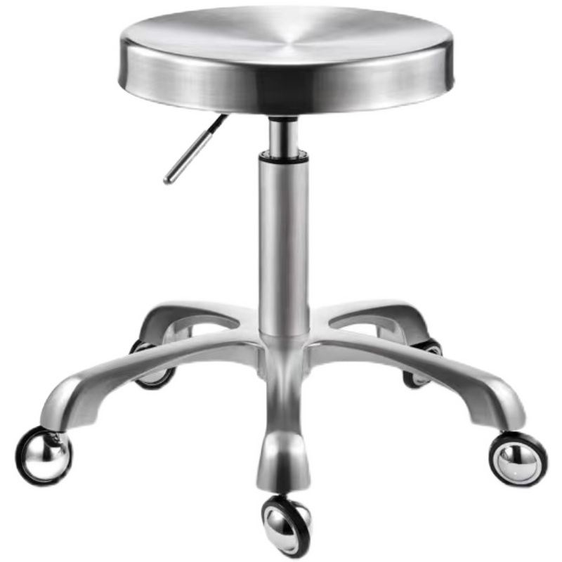 美容椅旋转升降圆凳防爆凳理发椅大工凳美发店转凳圆形滑轮师傅椅