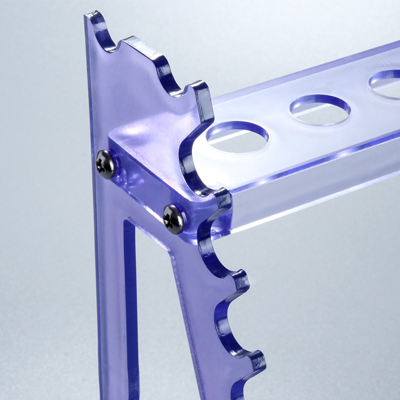 移液管架实验室用新款塑料梯形移液管架吸管架沥干架胖肚移液管架