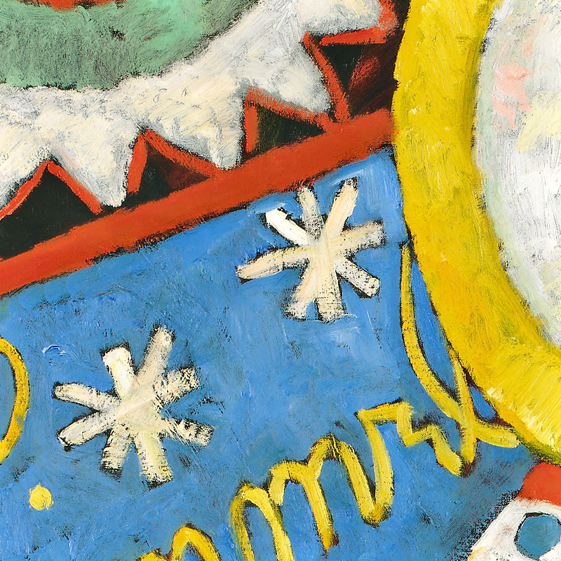 上品印画 哈特利天空 简约现代餐桌客厅餐厅挂画装饰画墙壁画墙面