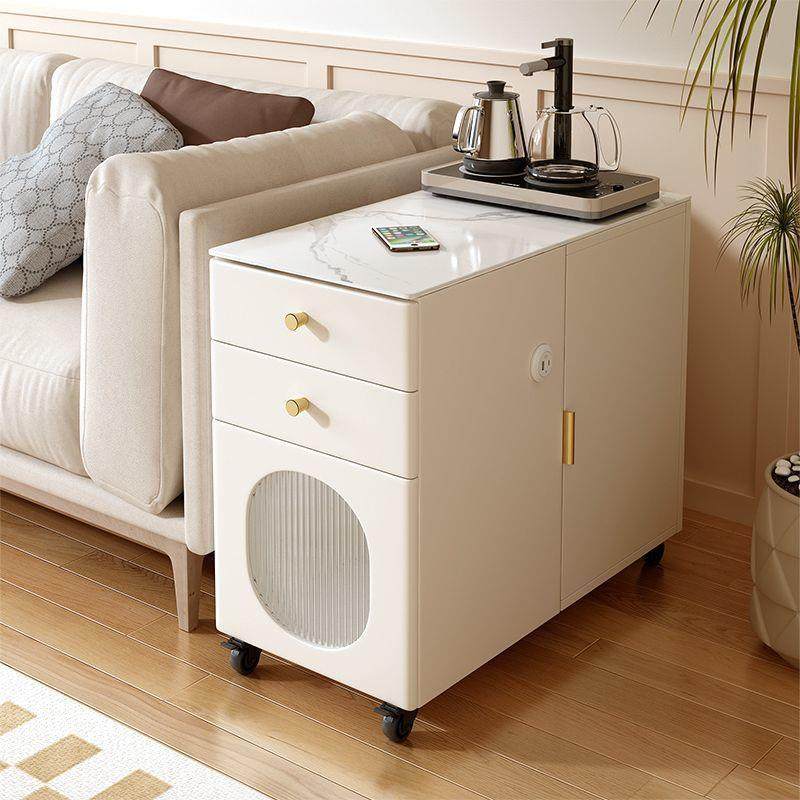 Tal沙发边柜侧边柜岩板边几客厅家用角几简易小茶几移动小茶台带,3C数码配件,其它配件,淘宝优惠券,粉丝福利购,淘宝优惠卷