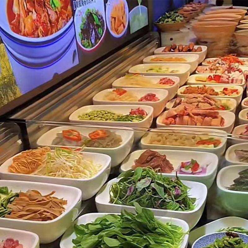 密胺瓷白色凉菜摆盘餐馆湘菜馆酒楼明档展示盘大排档海鲜盘餐具,3C数码配件,其它配件,淘宝优惠券,粉丝福利购,淘宝优惠卷