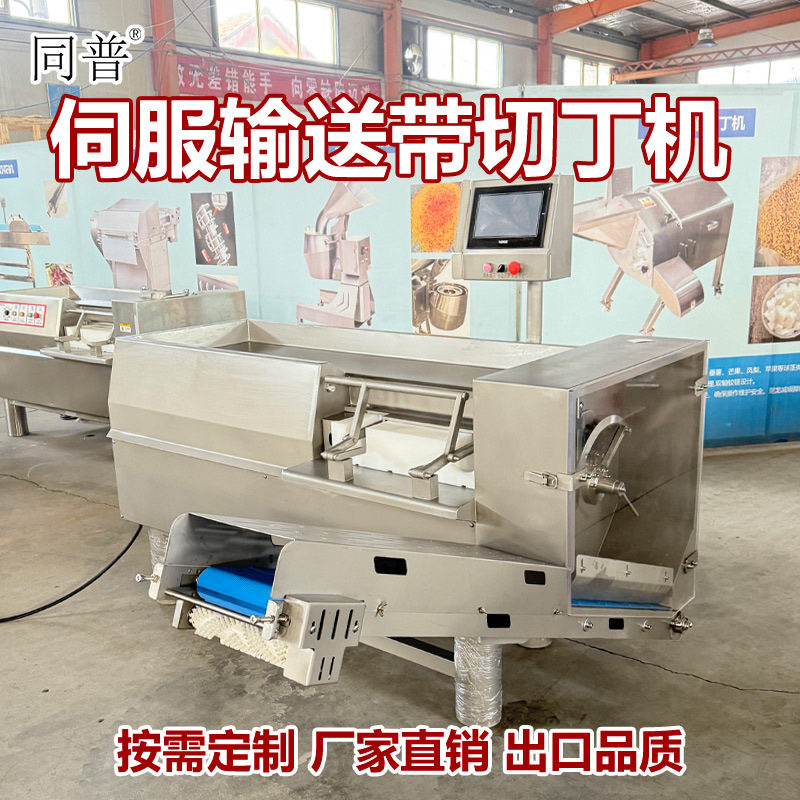 冻肉专用切丁机 烧烤切肉串机 多功能切片切丝切丁设备厂家