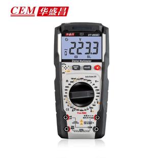 数字万用表CEM华盛昌DT 手动量程电压电流表 8908D高精度便携式