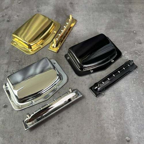 可调节固定式电吉他琴桥拉弦板弦桥盖琴桥保护罩螺丝外壳乐器配件