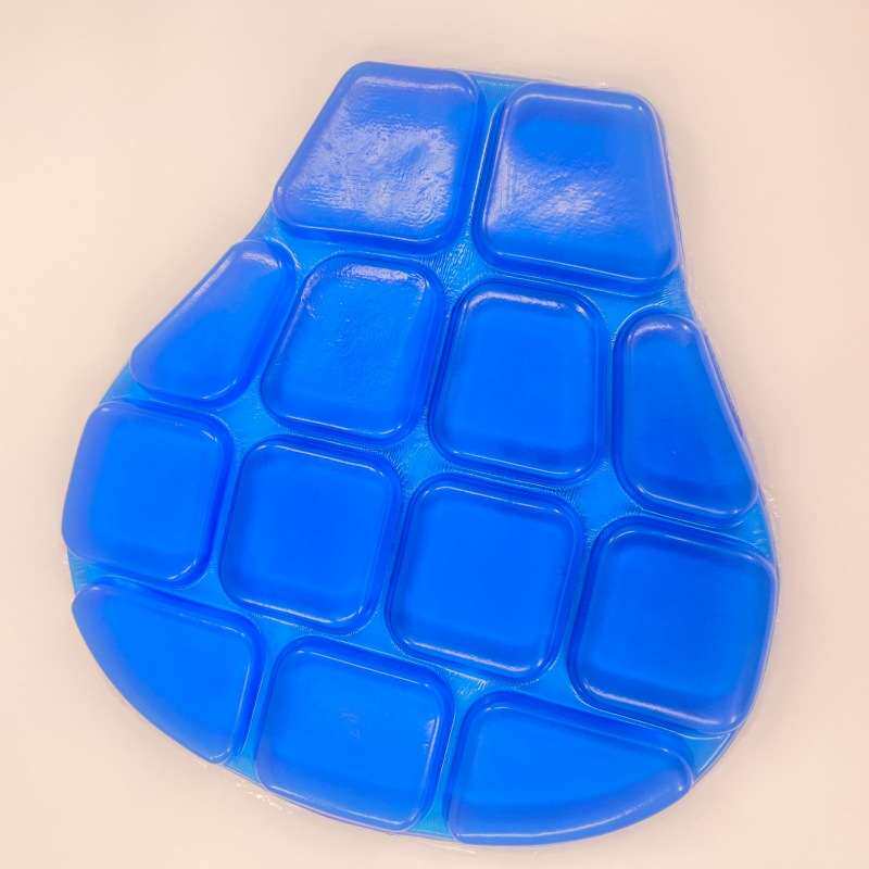 蓝色款超厚凝胶片 柔软凝胶 摩托垫自行车垫horse saddle pad
