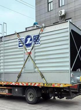 开式冷却塔玻璃钢方形横流JZ-HL-200T工业水循环降温低噪音低能耗