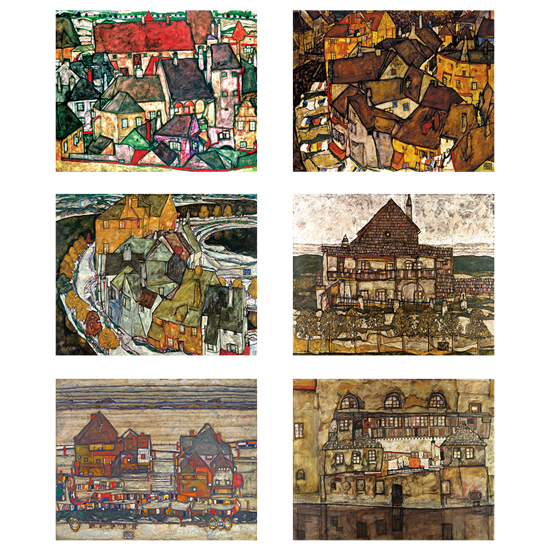 席勒小镇现代简约客厅装饰画沙发背景墙挂画餐厅壁画画芯油画布