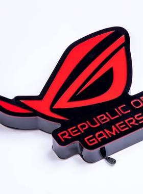 广州custom吸塑灯箱广告标志面罩英文室内装饰防水灯箱