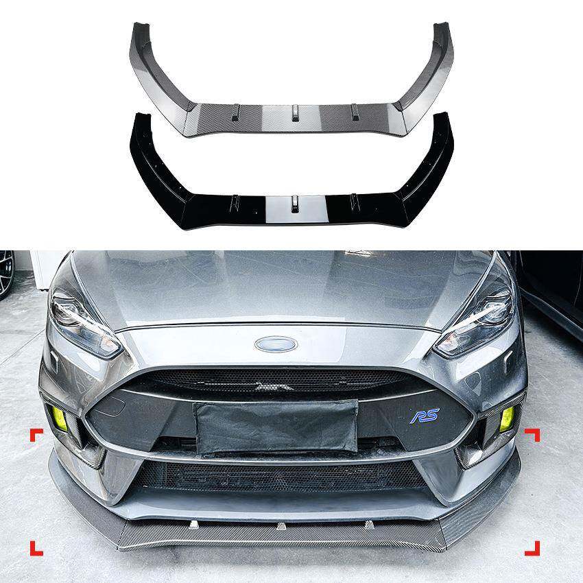 适用福特福克斯 Focus RS MK3 2015-2018 前杠前铲前唇外饰改装