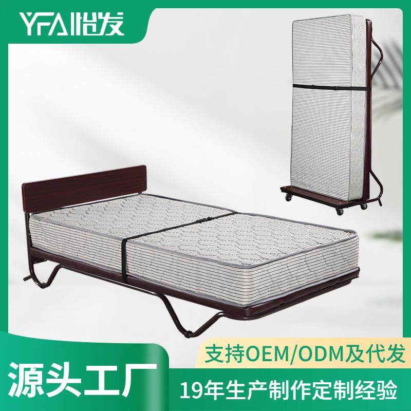 豪华直立式弹簧床酒店宾馆客房加床办公室午休加厚躺卧单人床