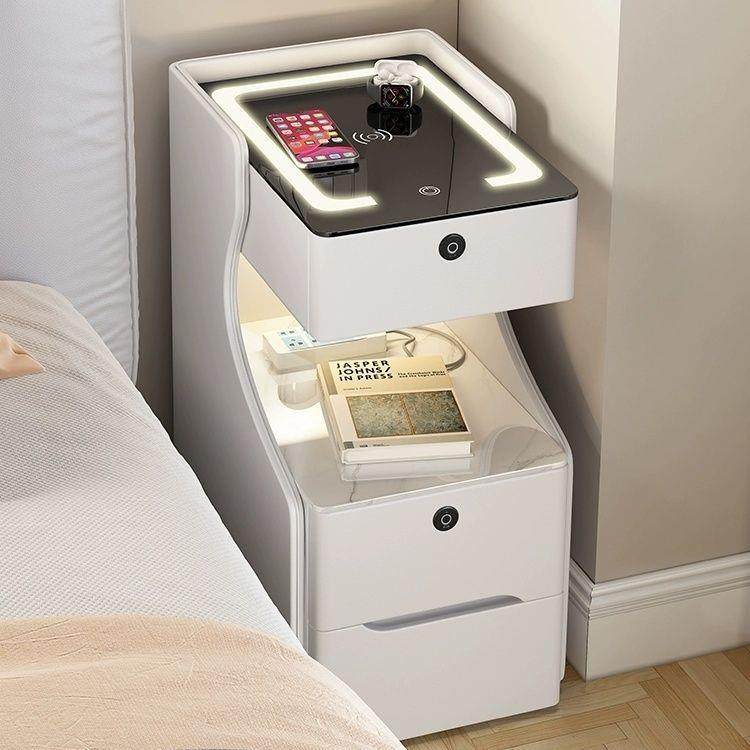 夹缝小型30cm家用新款实木风2024超窄奶油卧室床头柜床边柜迷你,五金/工具,五金工具箱/五金收纳箱,淘宝优惠券,粉丝福利购,淘宝优惠卷