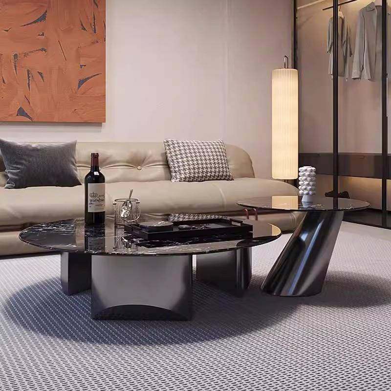 客厅沙发家用岩板组合圆形茶几意式现代简约风晶石小户型小桌茶几,电子元器件市场,其它元器件,淘宝优惠券,粉丝福利购,淘宝优惠卷