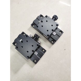 50mm螺纹 孔50 燕尾槽手调滑台台面尺寸59 62mm安装