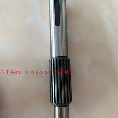 久保田488 588收割机农机配件5K101/53961-3521-0喂入链传动箱轴