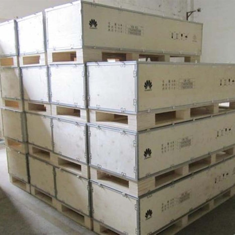 量身定制 出口 物流运输 木制包装木箱 钢带箱 拆卸式 精密仪器箱