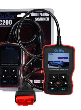 Creator C200 obd2 scanner多语言汽车故障诊断仪故障灯灯清除