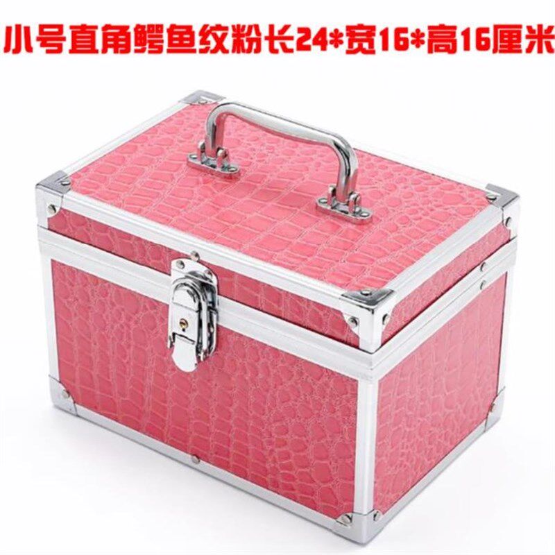 桑拿箱子新款纹绣工具箱采耳专业双层手提美甲工具收纳盒大号小号