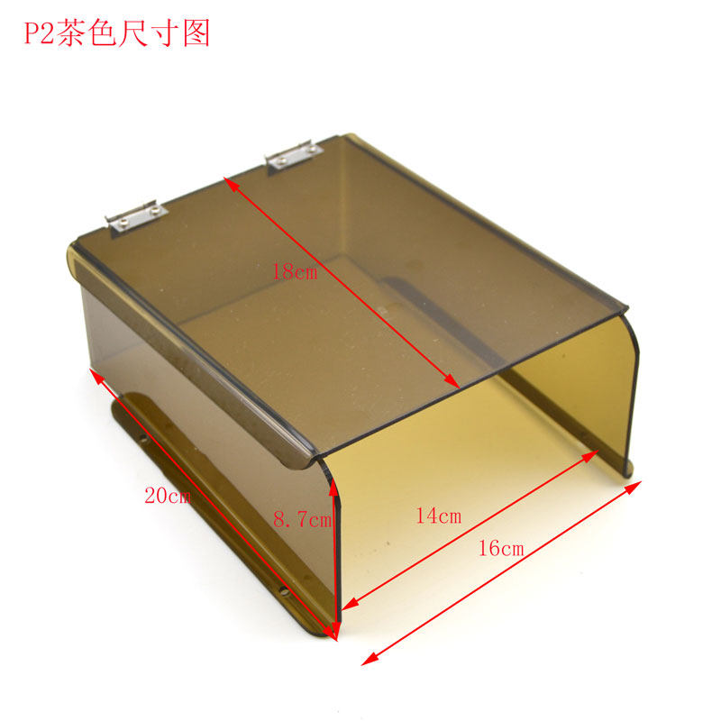 可视门铃防雨罩中控门禁防雨罩指纹锁门禁挡雨盖iface702防雨罩户
