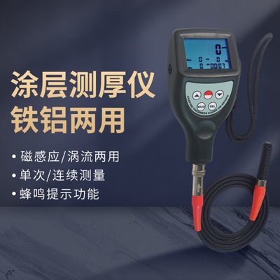 铁基铝基两用涂层大屏幕涂层膜兰泰厚度厚CM8856测厚仪CM8855计