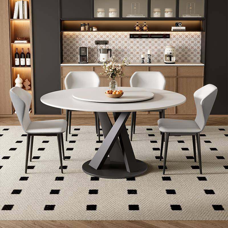 岩板轻奢餐桌椅组合家用小户型圆桌现代简约饭桌带转盘圆形,鲜花速递/花卉仿真/绿植园艺,割草机/草坪机,淘宝优惠券,粉丝福利购,淘宝优惠卷