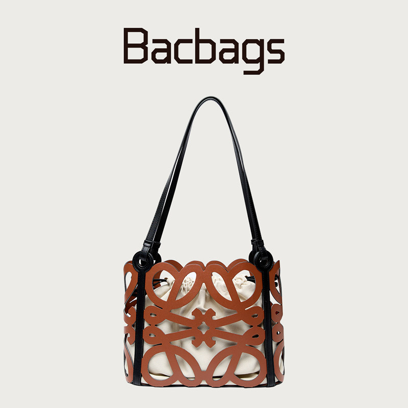 Bacbags二层牛皮菜篮子托特包通勤包大容量手提单肩包女2026新款,箱包皮具/热销女包/男包,托特包,淘宝优惠券,粉丝福利购,淘宝优惠卷