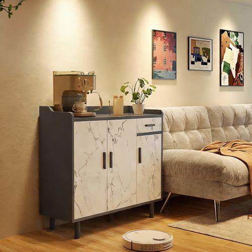 轻奢餐边柜收纳柜子储物柜简约现代客厅墙边置物柜茶水柜家用橱柜,3C数码配件,其它配件,淘宝优惠券,粉丝福利购,淘宝优惠卷