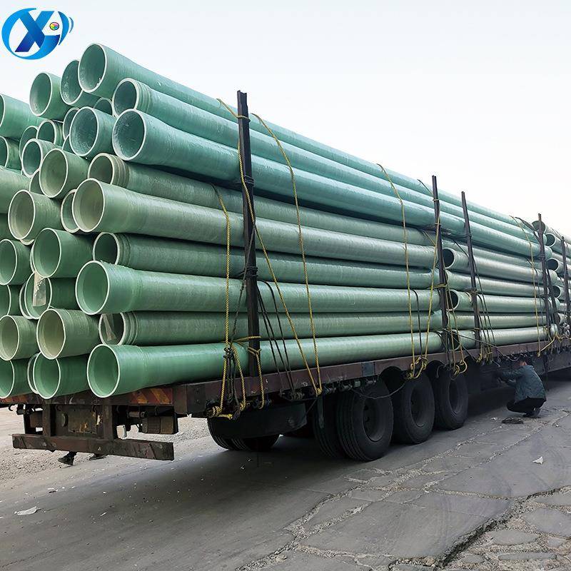 DN200玻璃钢排水管道 供应广西缠绕FRP玻璃钢夹砂管道质量好