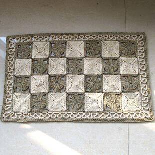 草编地毯 地垫进门地垫防滑垫厨房 脚垫垫子浴室垫门前垫