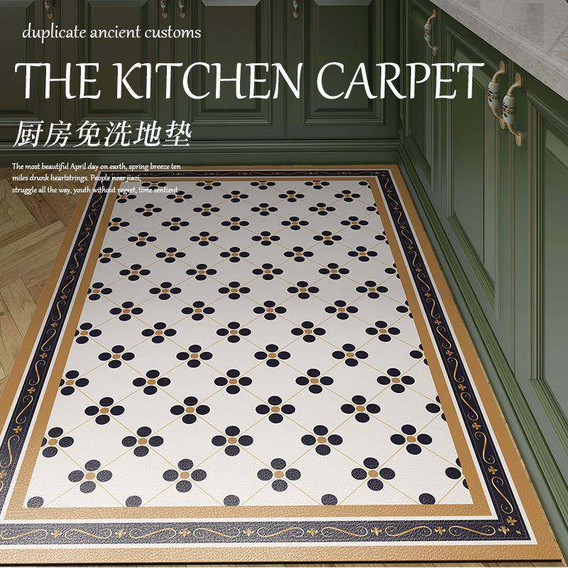 厨房地毯防水防油免清洗全铺专用防滑脚垫pvc可擦洗垫子皮革地垫,电子元器件市场,其它元器件,淘宝优惠券,粉丝福利购,淘宝优惠卷