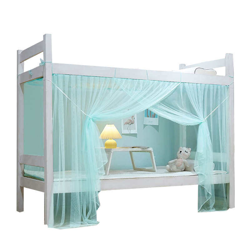 学生宿舍公主新款蚊帐上下铺单人床母床蚊帐子寝室加密老式家用