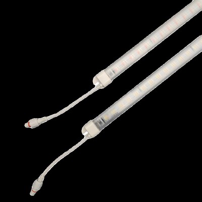 啤酒柜士多KTV饮料柜220V防水LED灯条管白蓝黄三色变光冰箱机柜灯