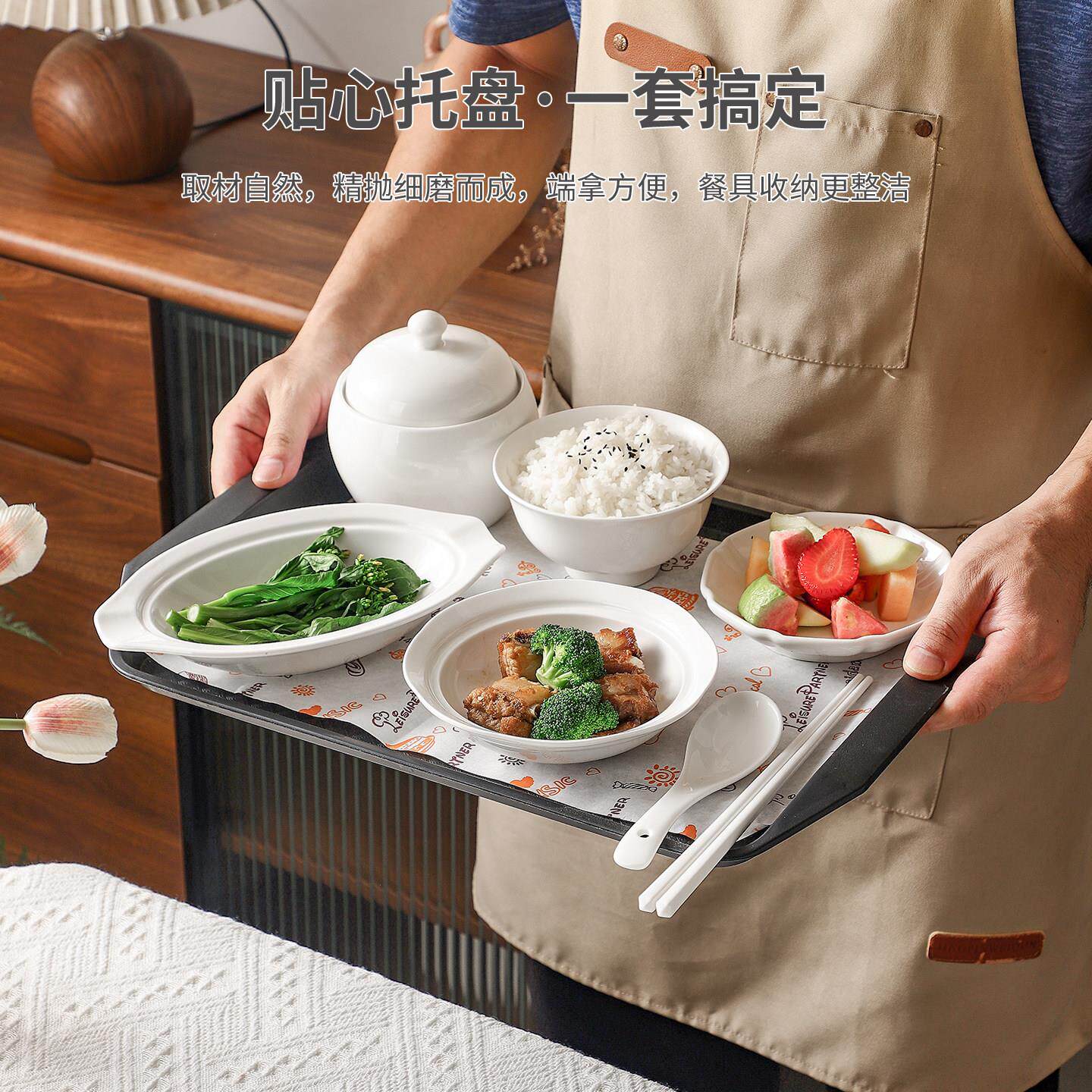 月子餐具套装餐具产陶瓷餐具妇人食月子中餐心专用妇孕一餐盘具套